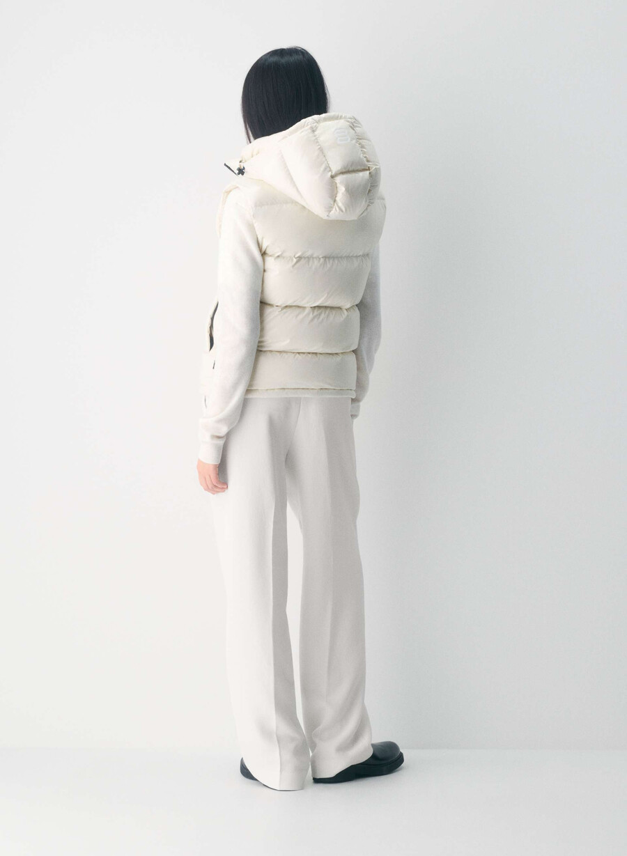 gilet the super puff - birch lucido