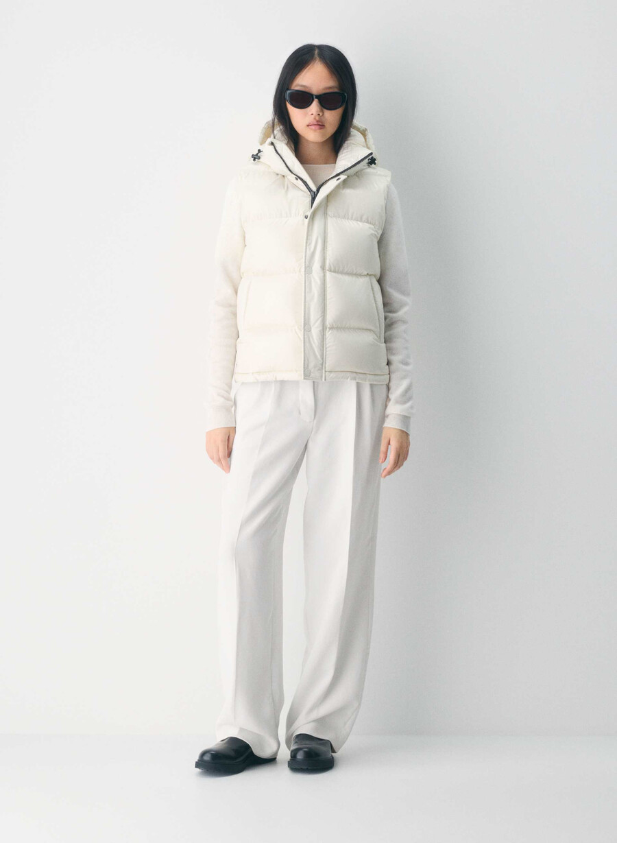 gilet the super puff - birch lucido