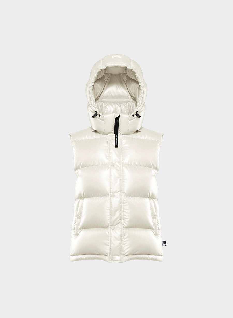 gilet the super puff - birch lucido