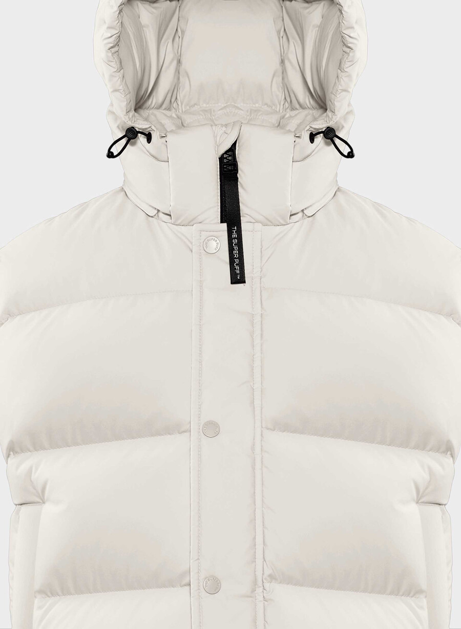 canotta corta the super puff - climatte perla opaca