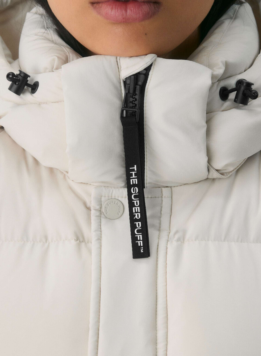canotta corta the super puff - climatte perla opaca