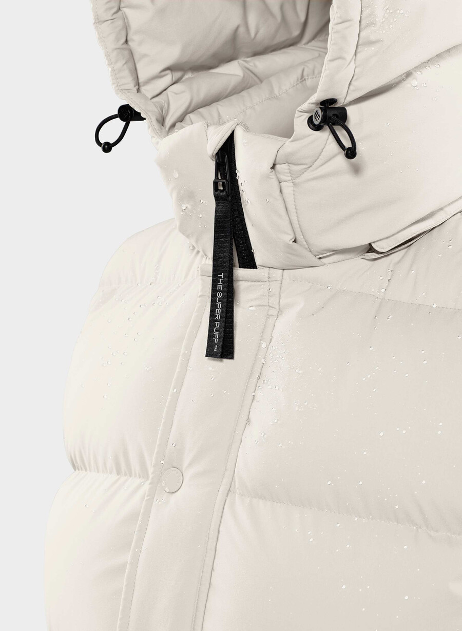canotta corta the super puff - climatte perla opaca