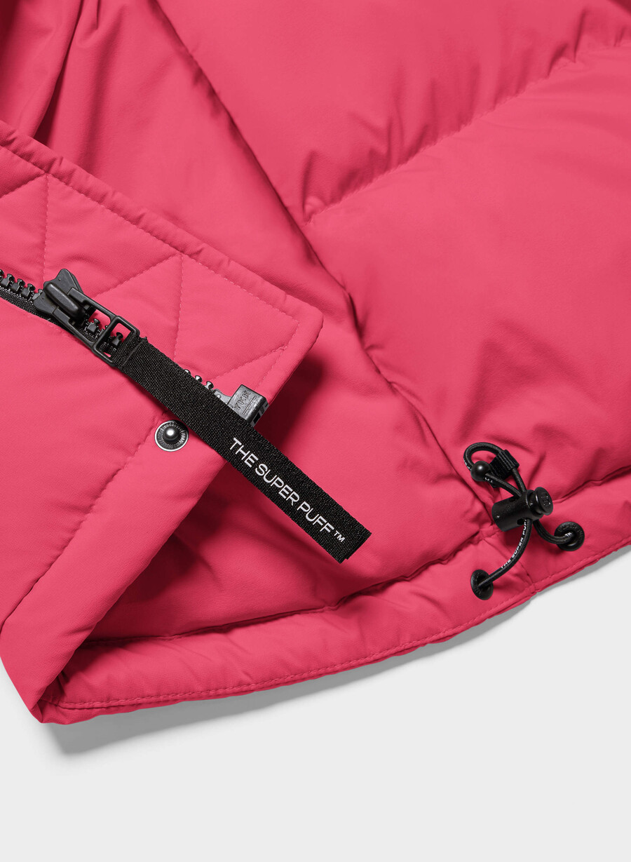 canotta corta the super puff - climatte wink pink