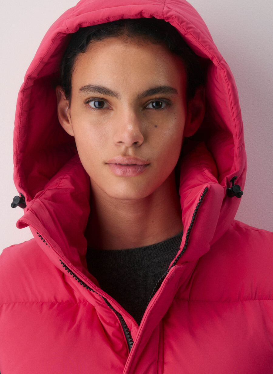 canotta corta the super puff - climatte wink pink