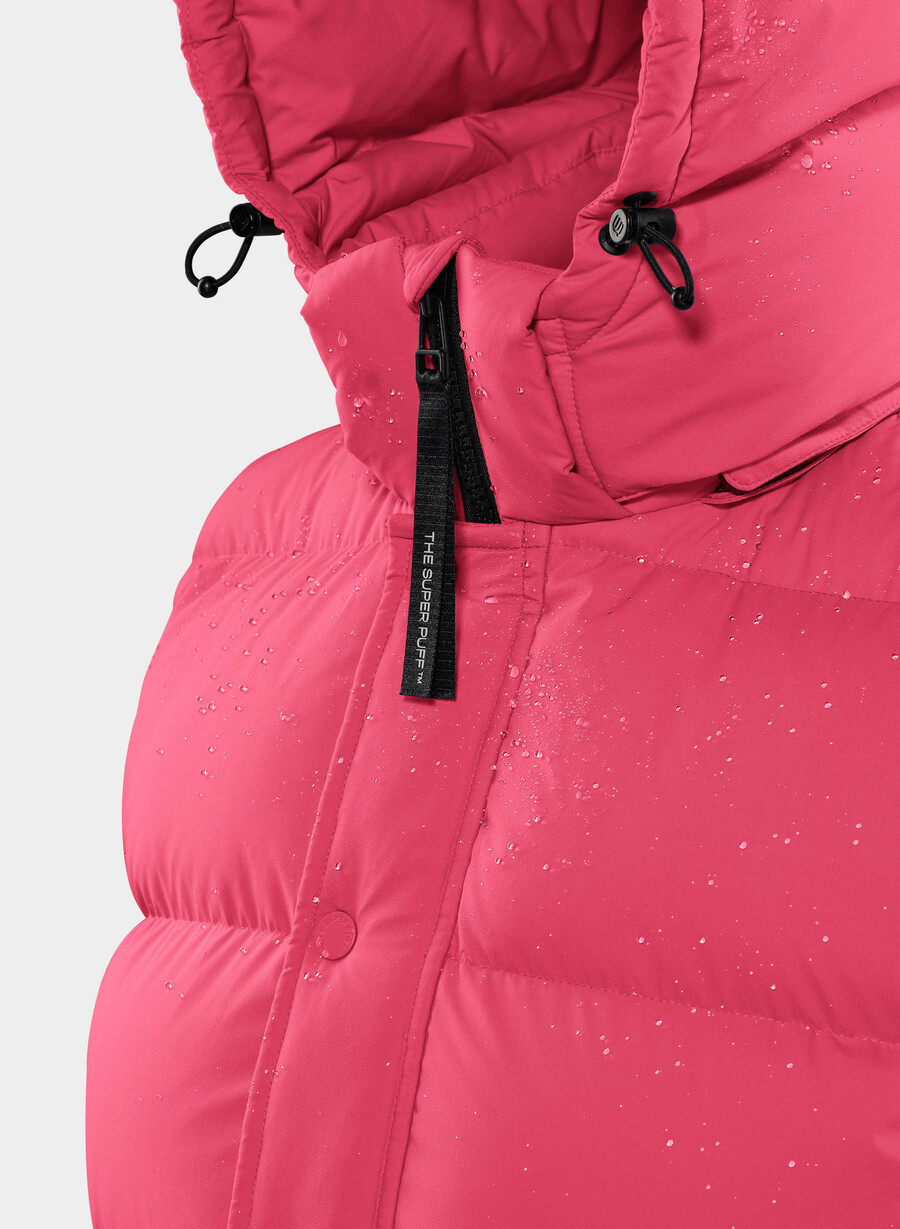 canotta corta the super puff - climatte wink pink