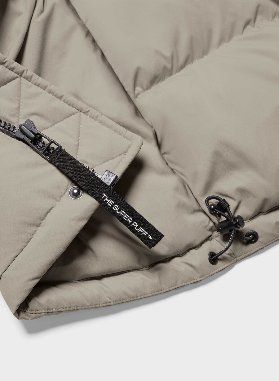 canotta corta the super puff - climatte modern taupe