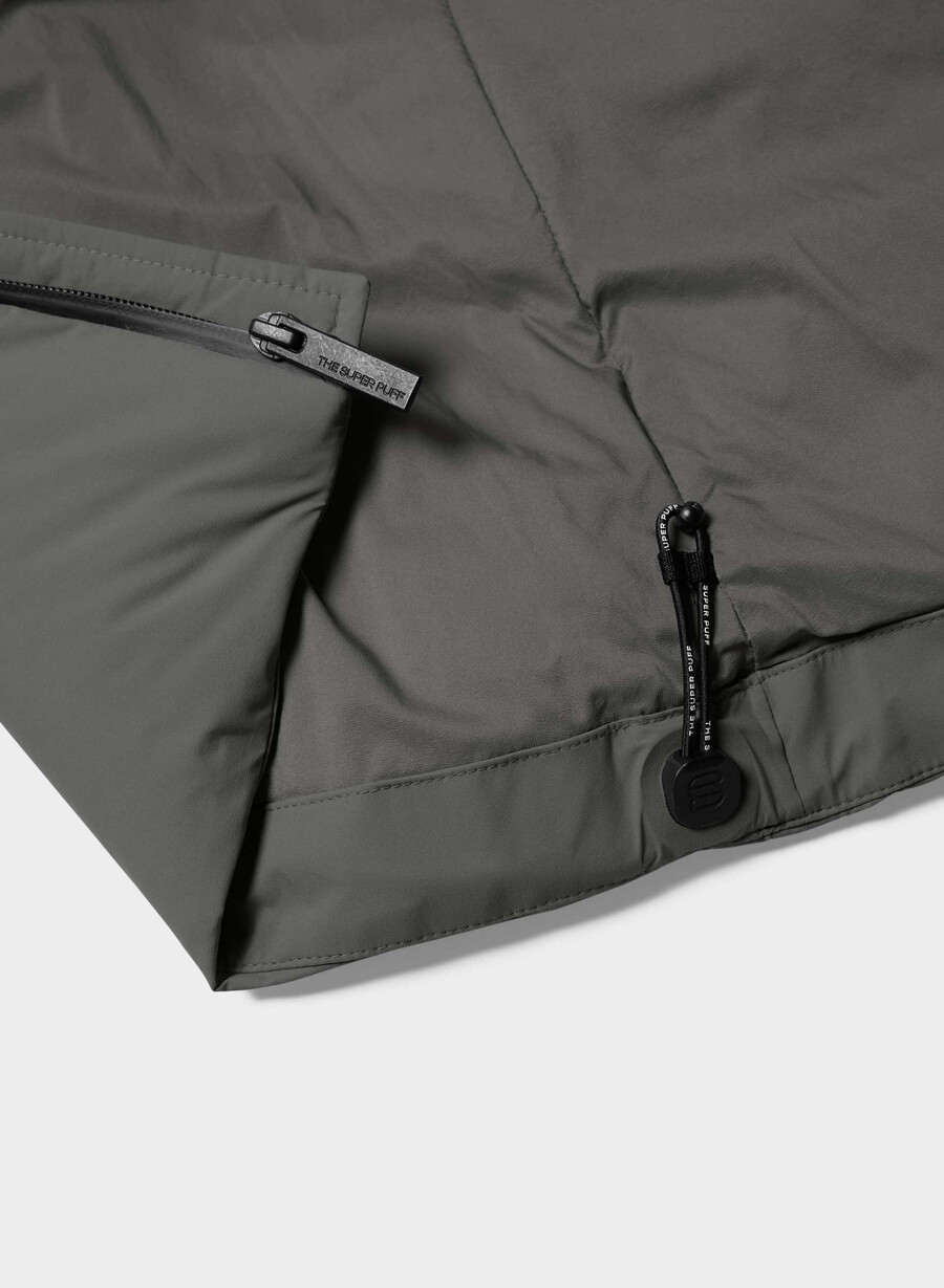 the super puff₂o - rainstop grigio carbone