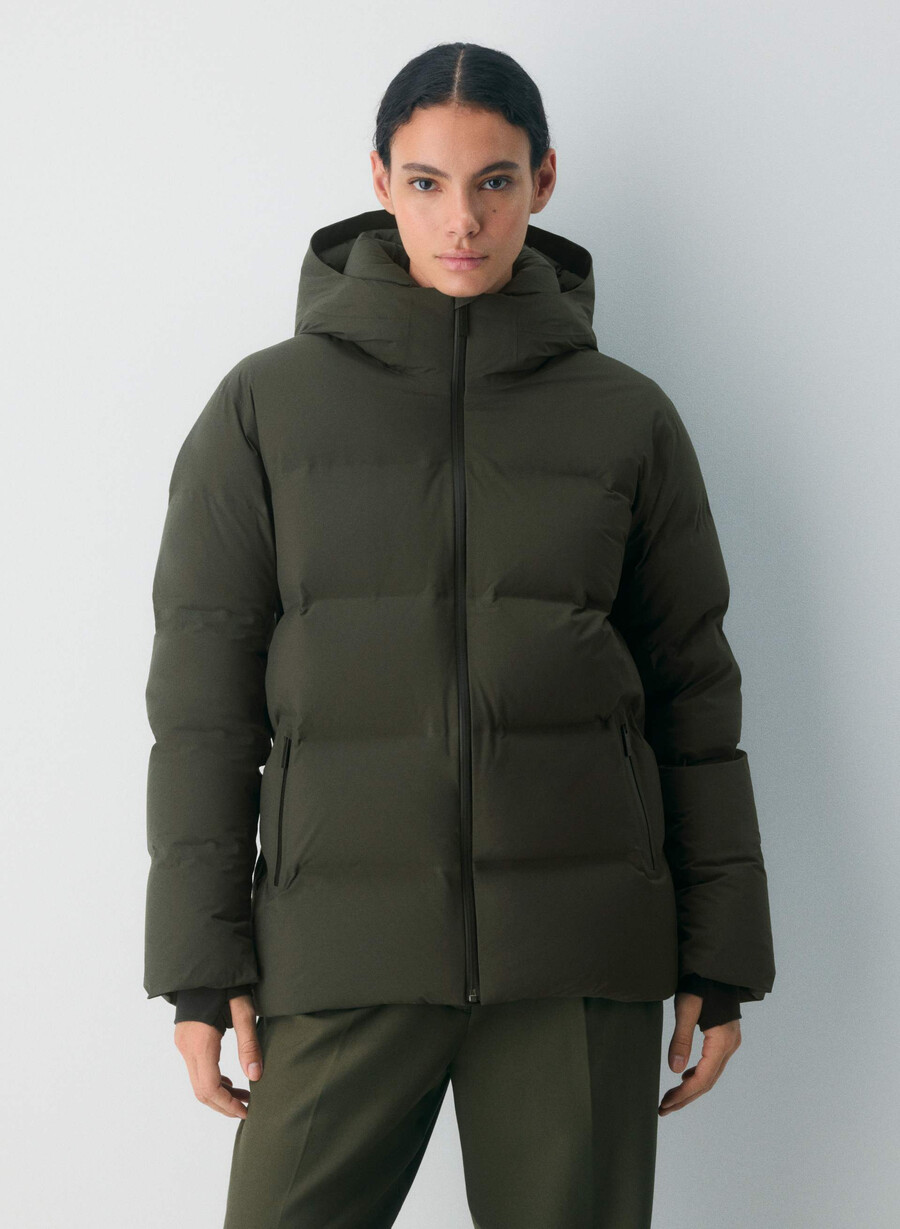the super puff₂o - rainstop flint green