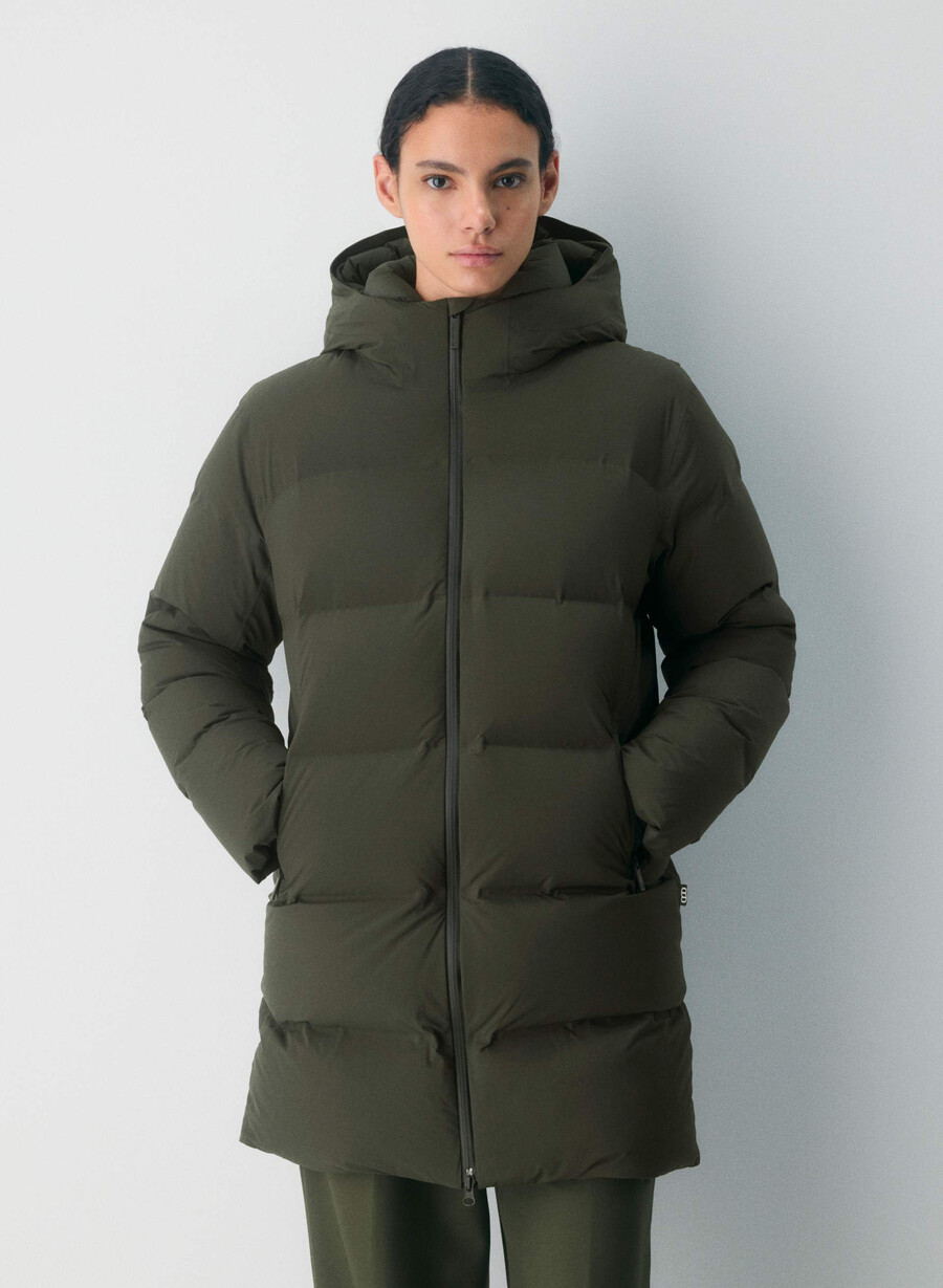 super puff₂o mid - rainstop flint green