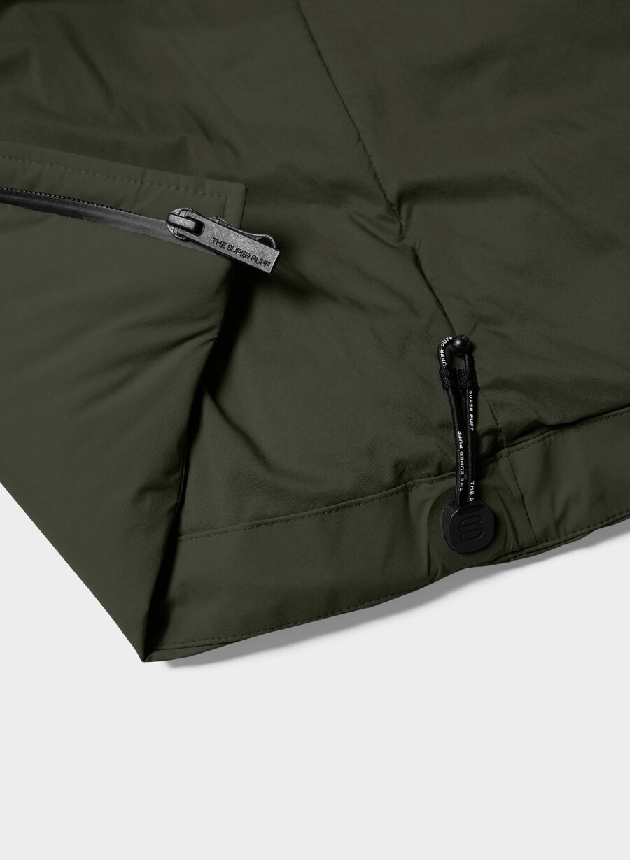 super puff₂o mid - rainstop flint green