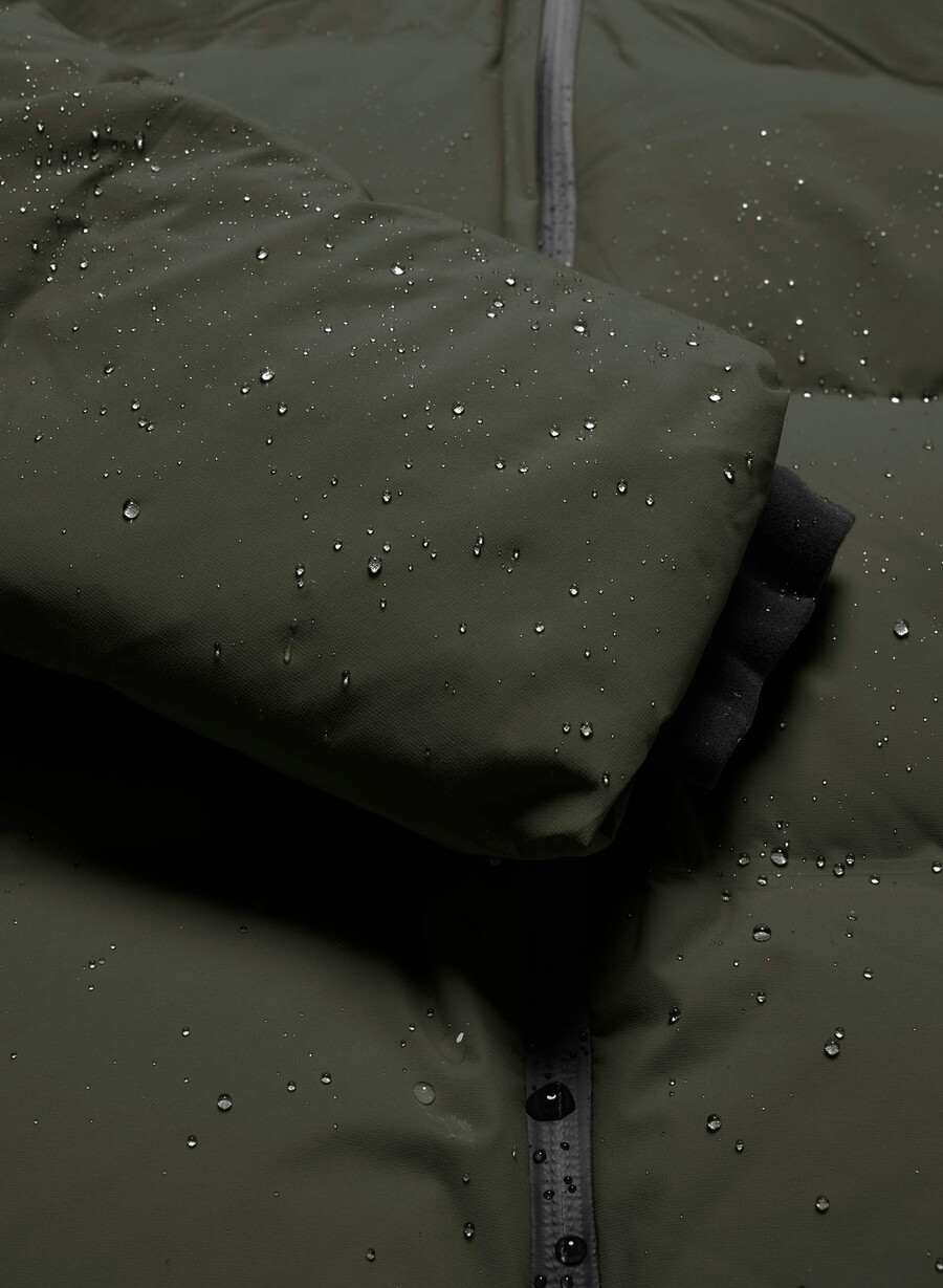 super puff₂o mid - rainstop flint green