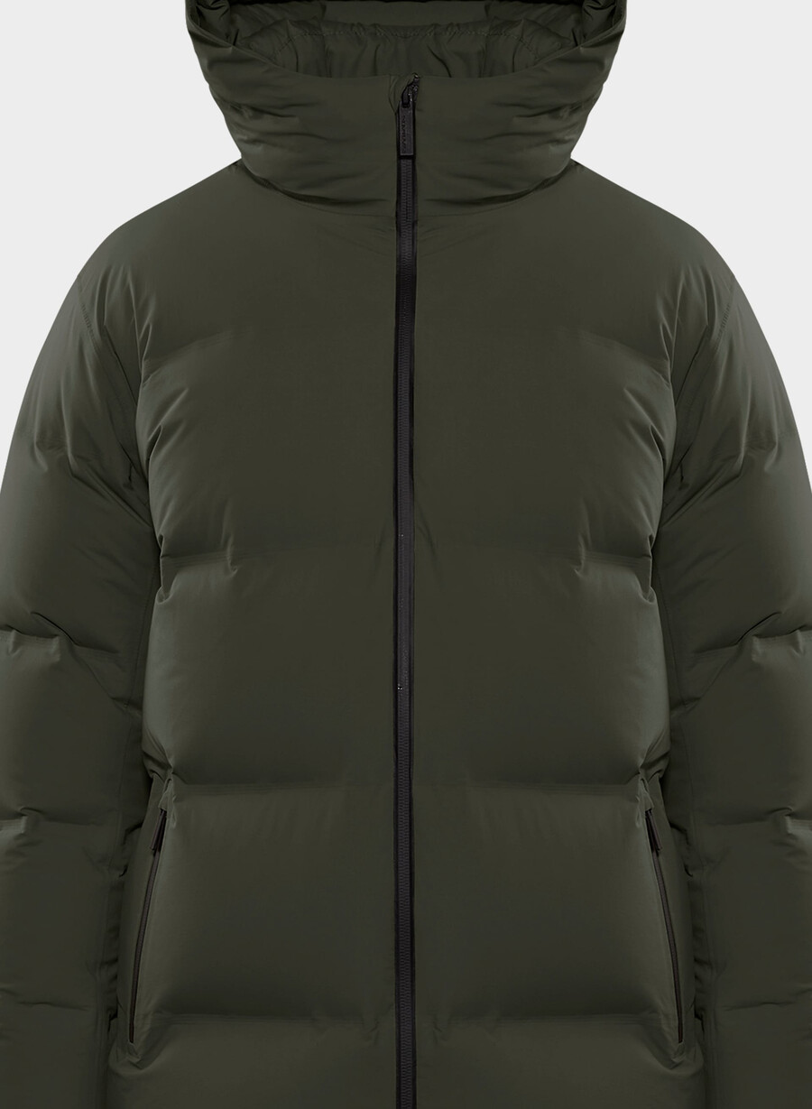 super puff₂o mid - rainstop flint green