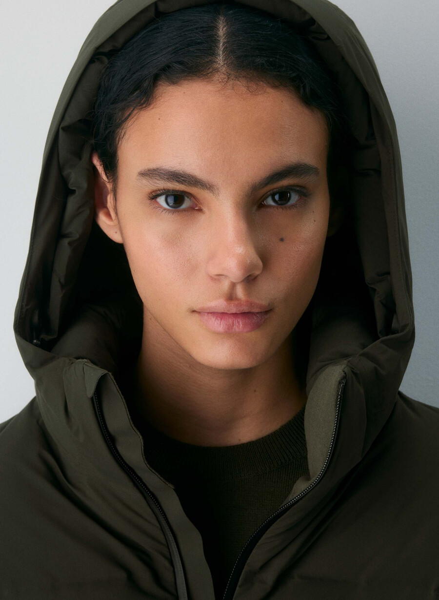 super puff₂o mid - rainstop flint green