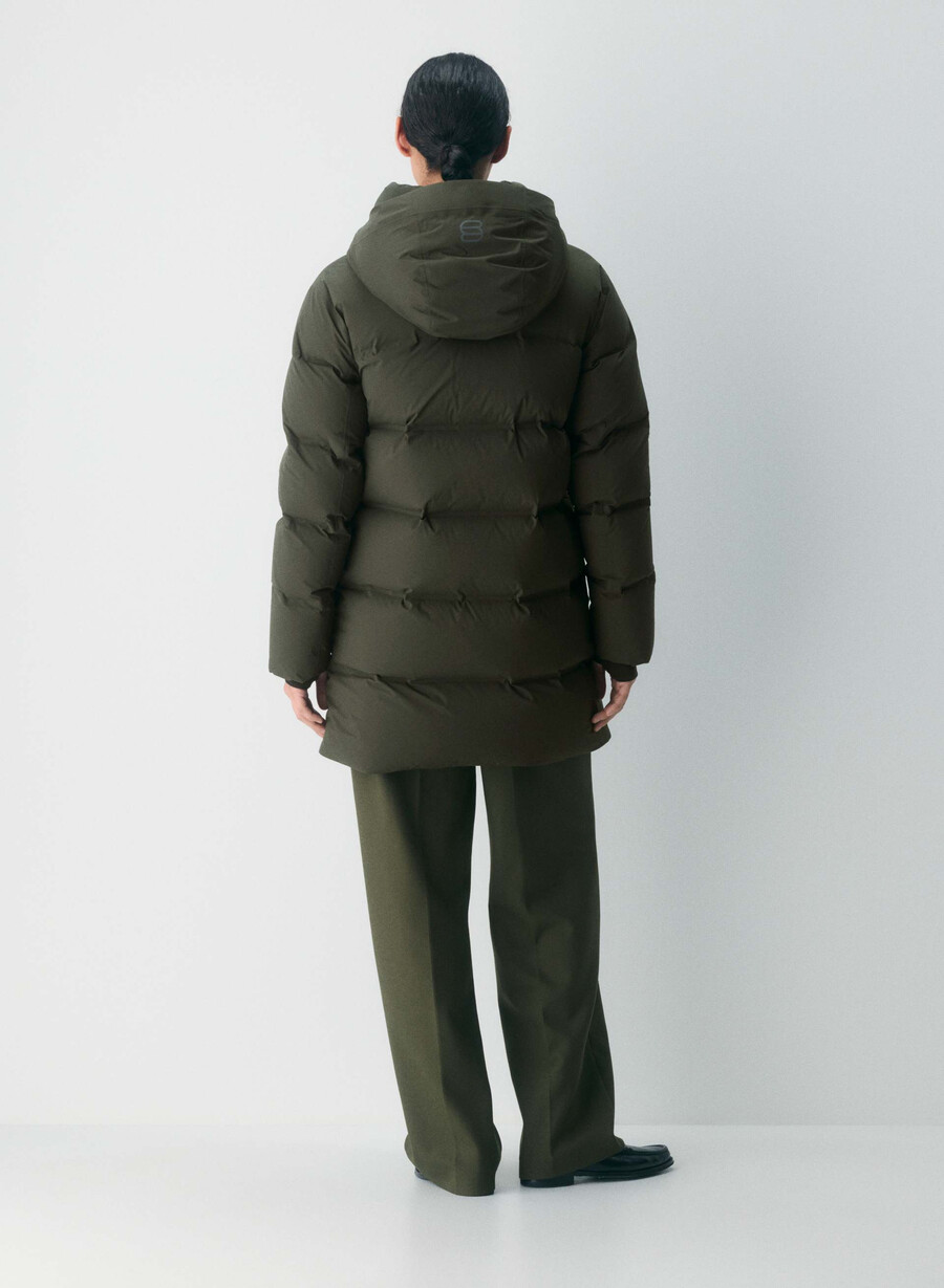 super puff₂o mid - rainstop flint green