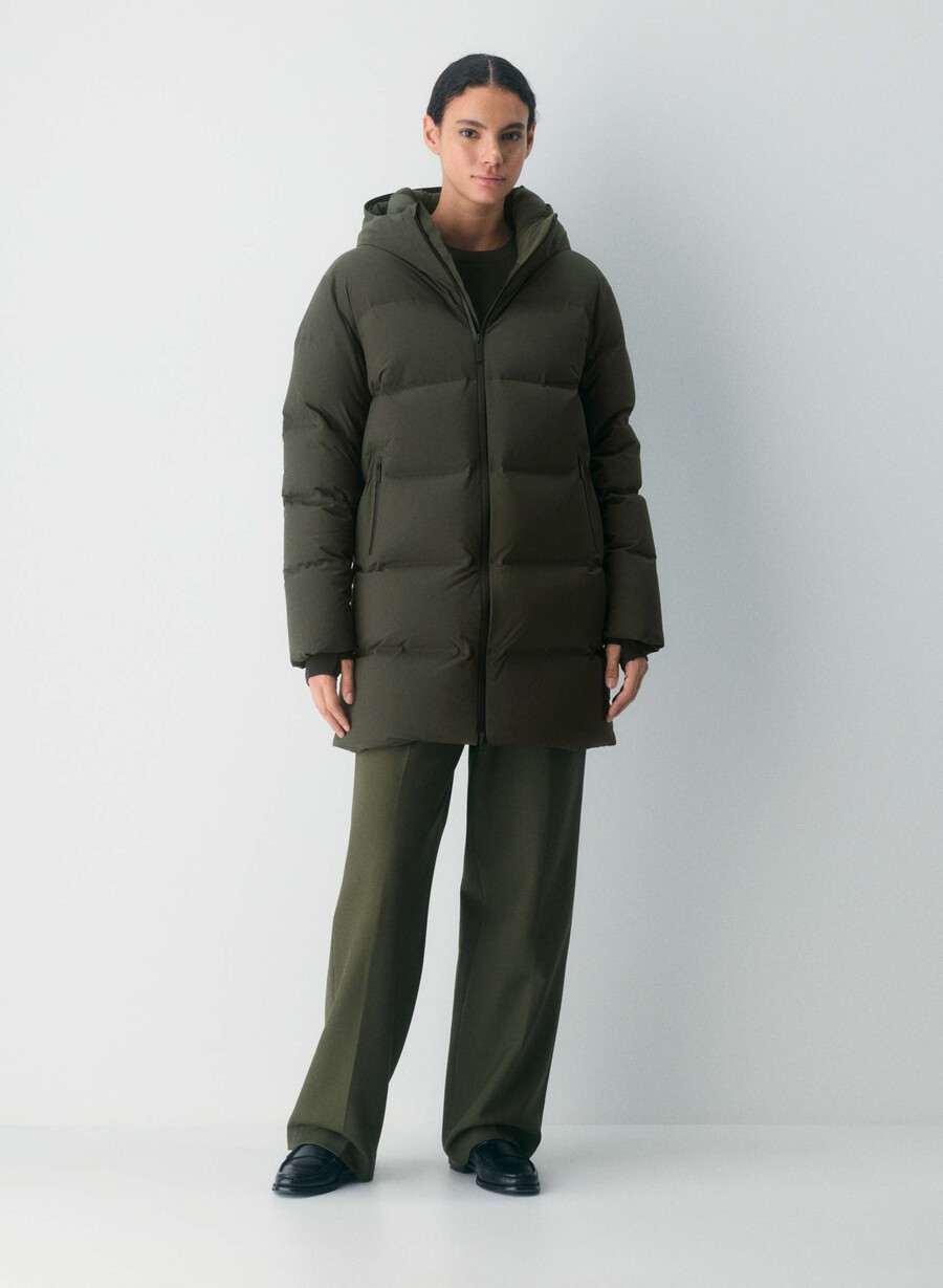 super puff₂o mid - rainstop flint green