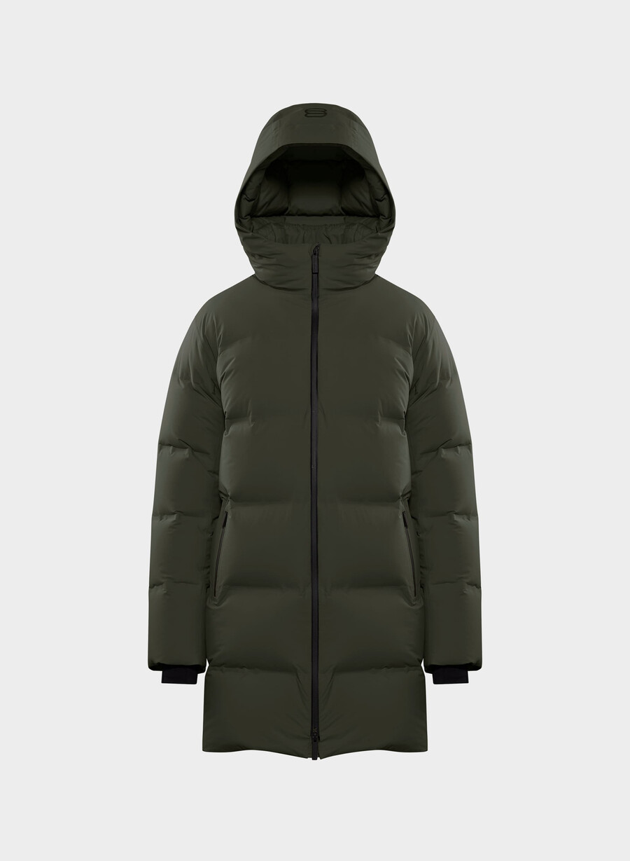 super puff₂o mid - rainstop flint green