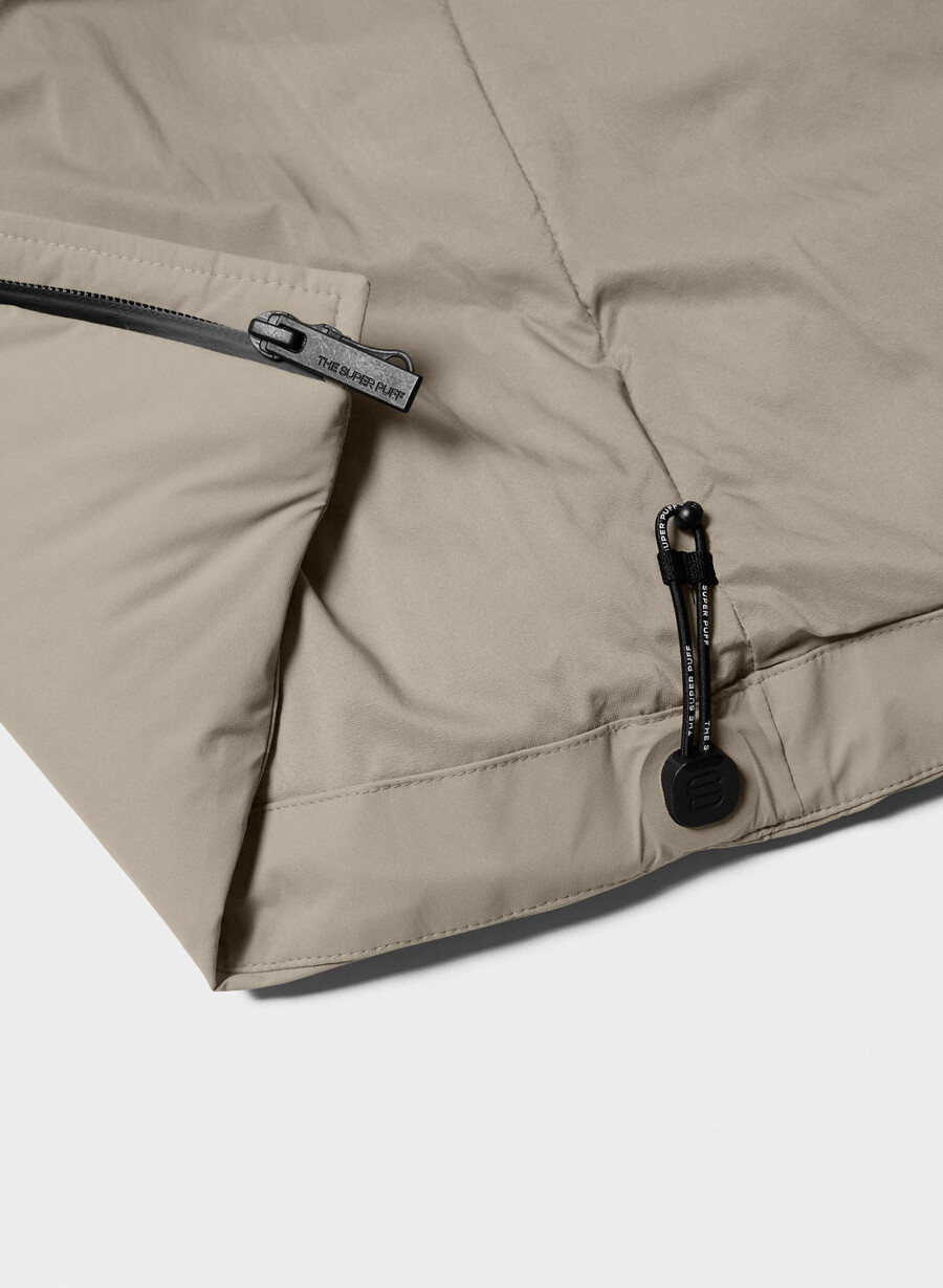 super puff₂o mid - rainstop taupe moderno