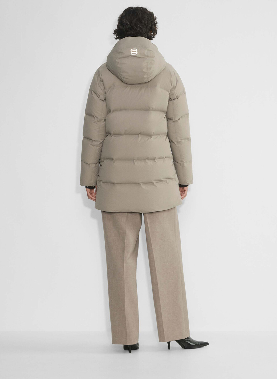 super puff₂o mid - rainstop taupe moderno
