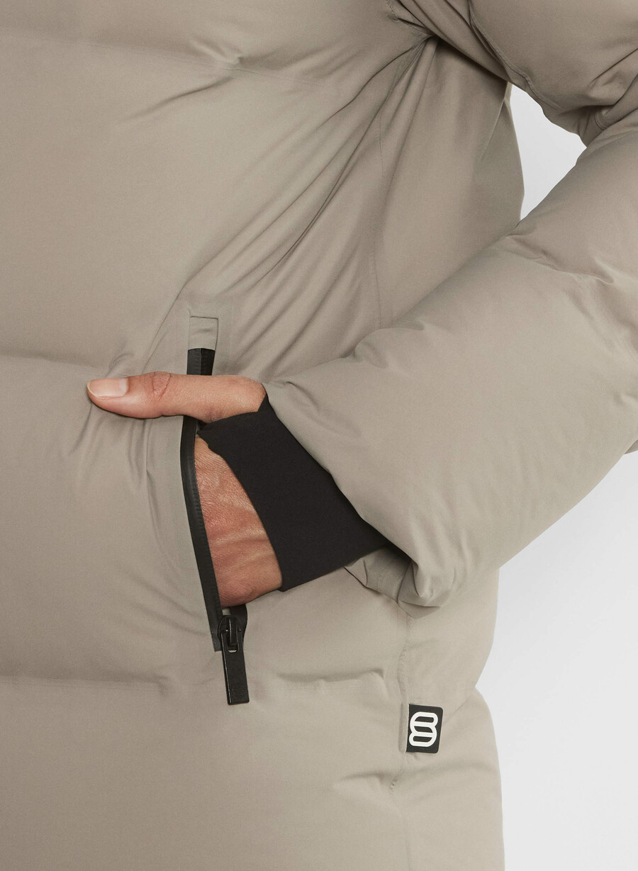 super puff₂o mid - rainstop taupe moderno
