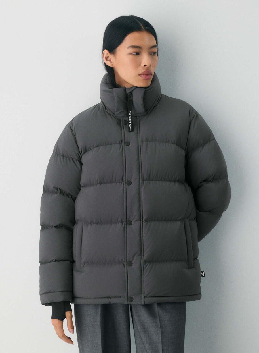 the super puff climatte grigio carbone