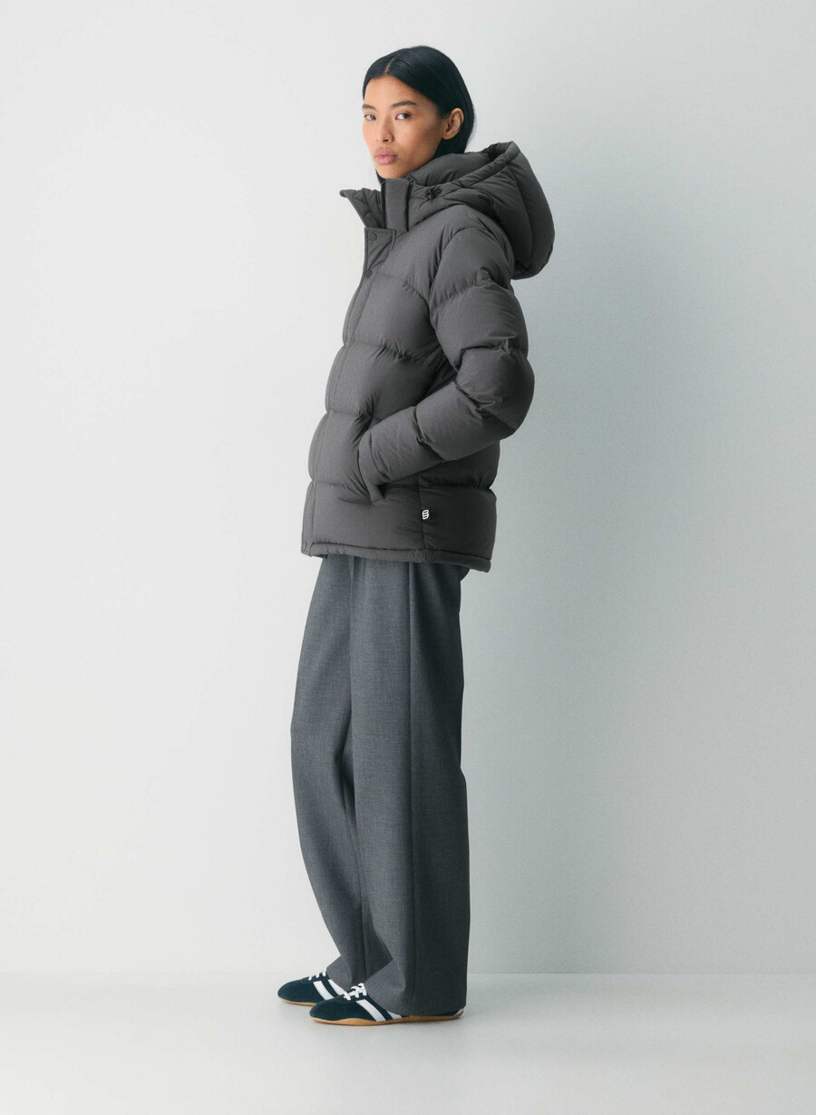 the super puff climatte grigio carbone