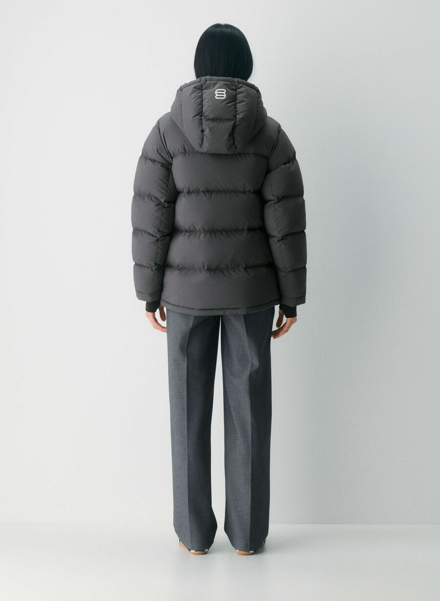 the super puff climatte grigio carbone