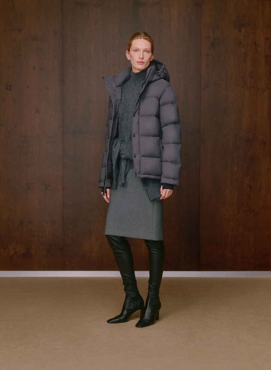 the super puff climatte grigio carbone