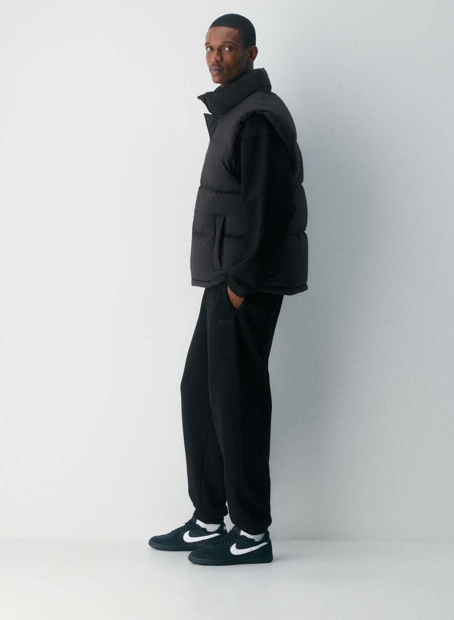 canotta the super puff da uomo - climatte nero