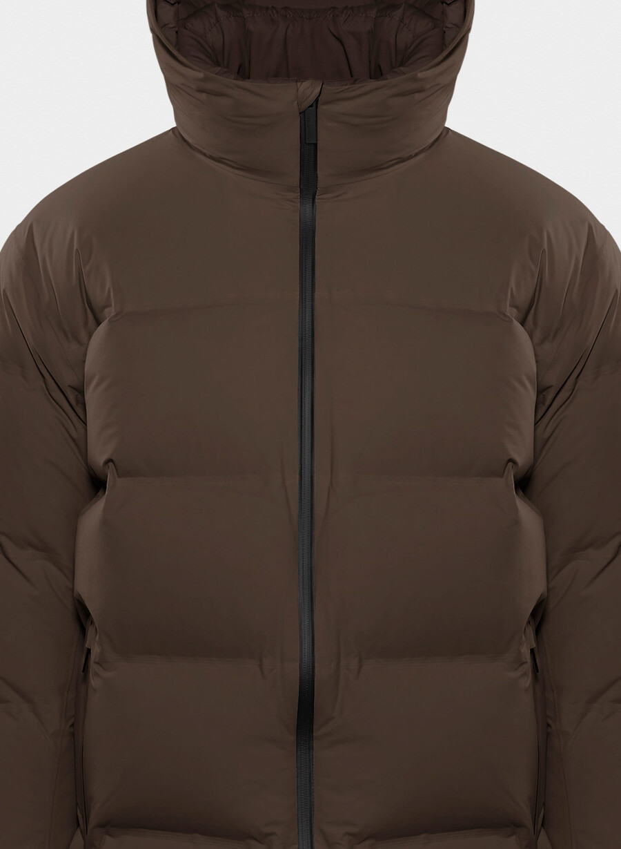 the super puff₂o mens - rainstop rich mocha brown