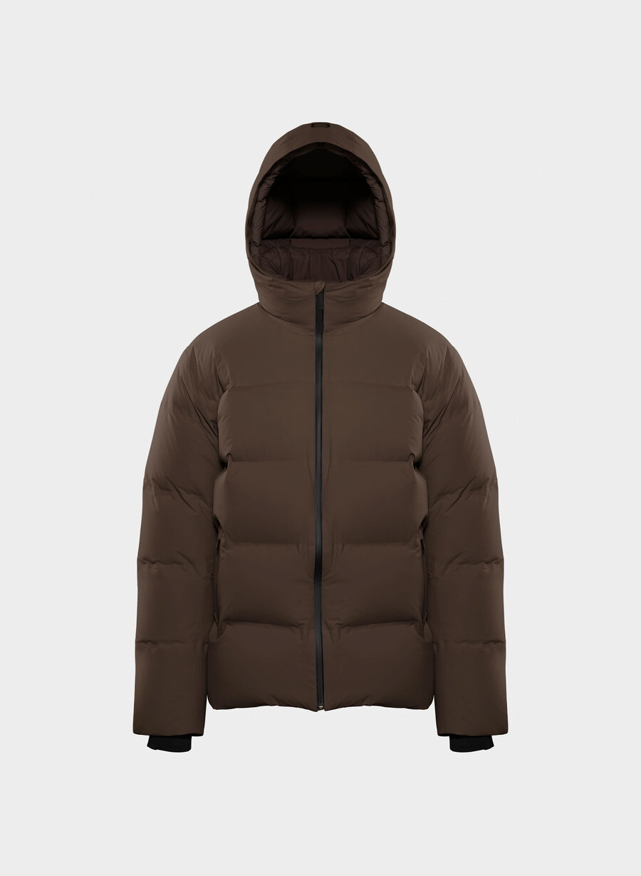 the super puff₂o mens - rainstop rich mocha brown