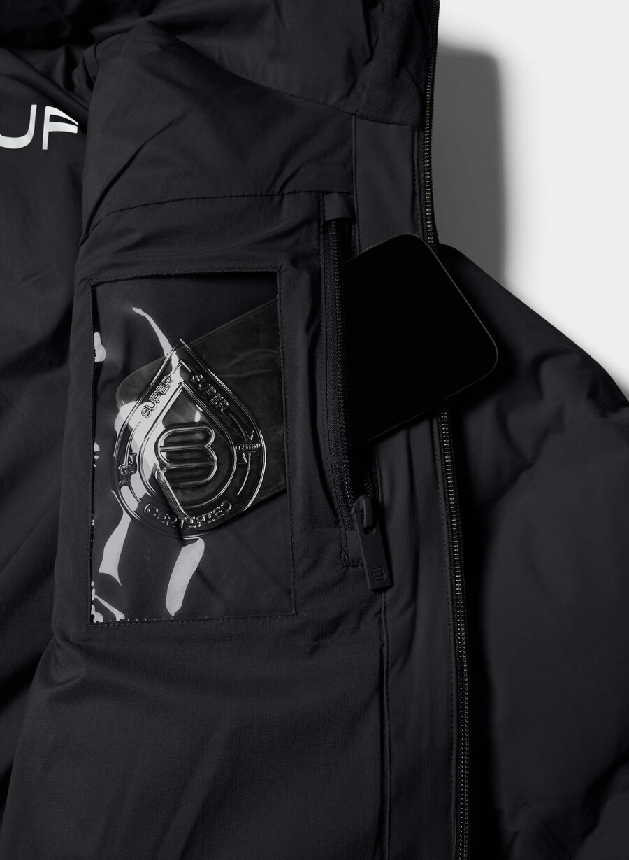il super puff₂o shorty - rainstop nero