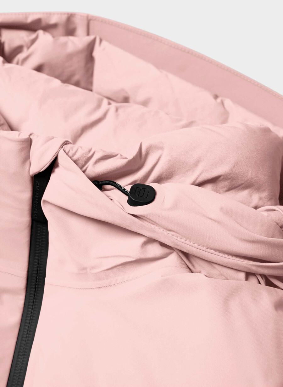 il super puff₂o shorty - rainstop rosa gesso