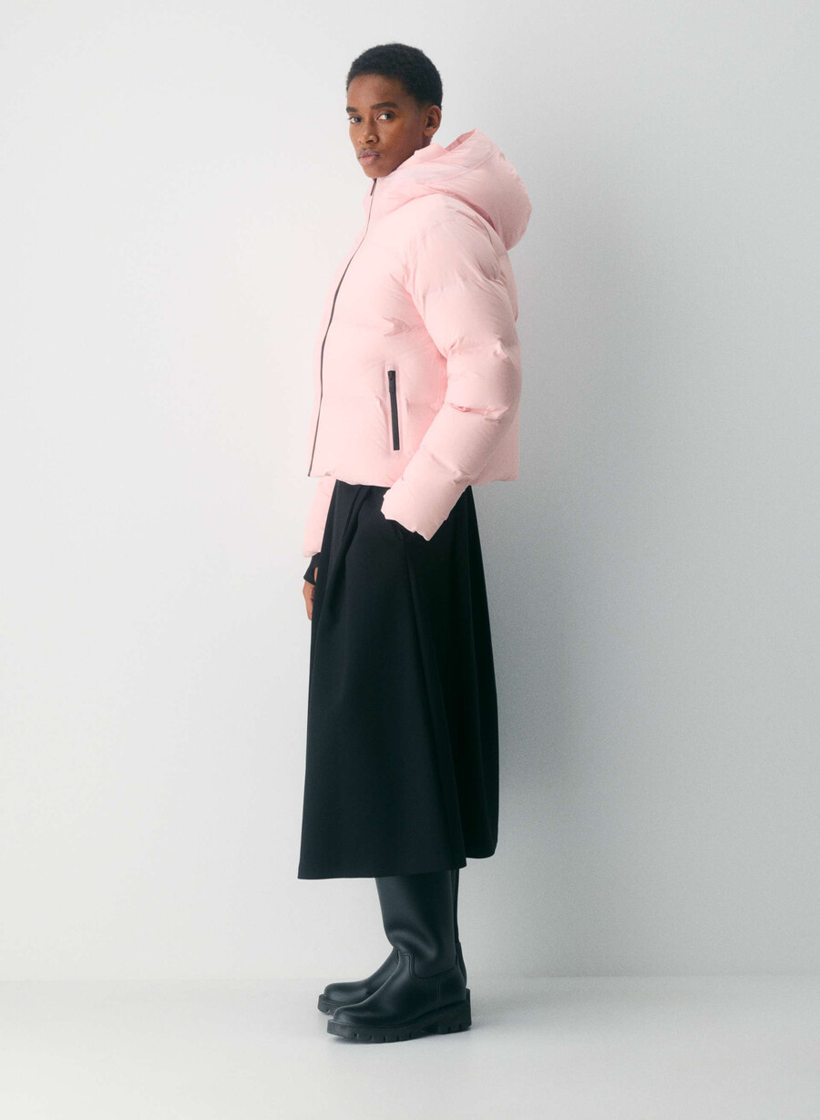 il super puff₂o shorty - rainstop rosa gesso