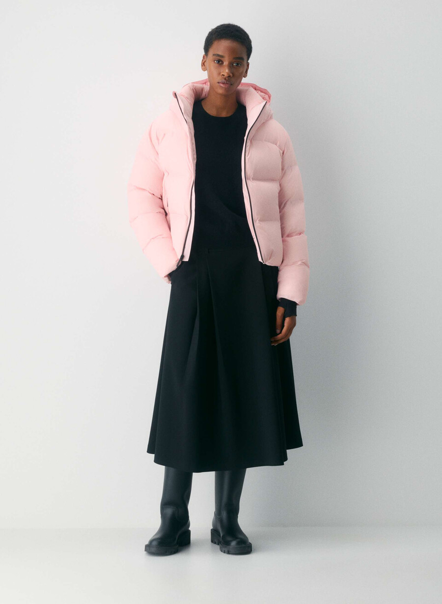 il super puff₂o shorty - rainstop rosa gesso
