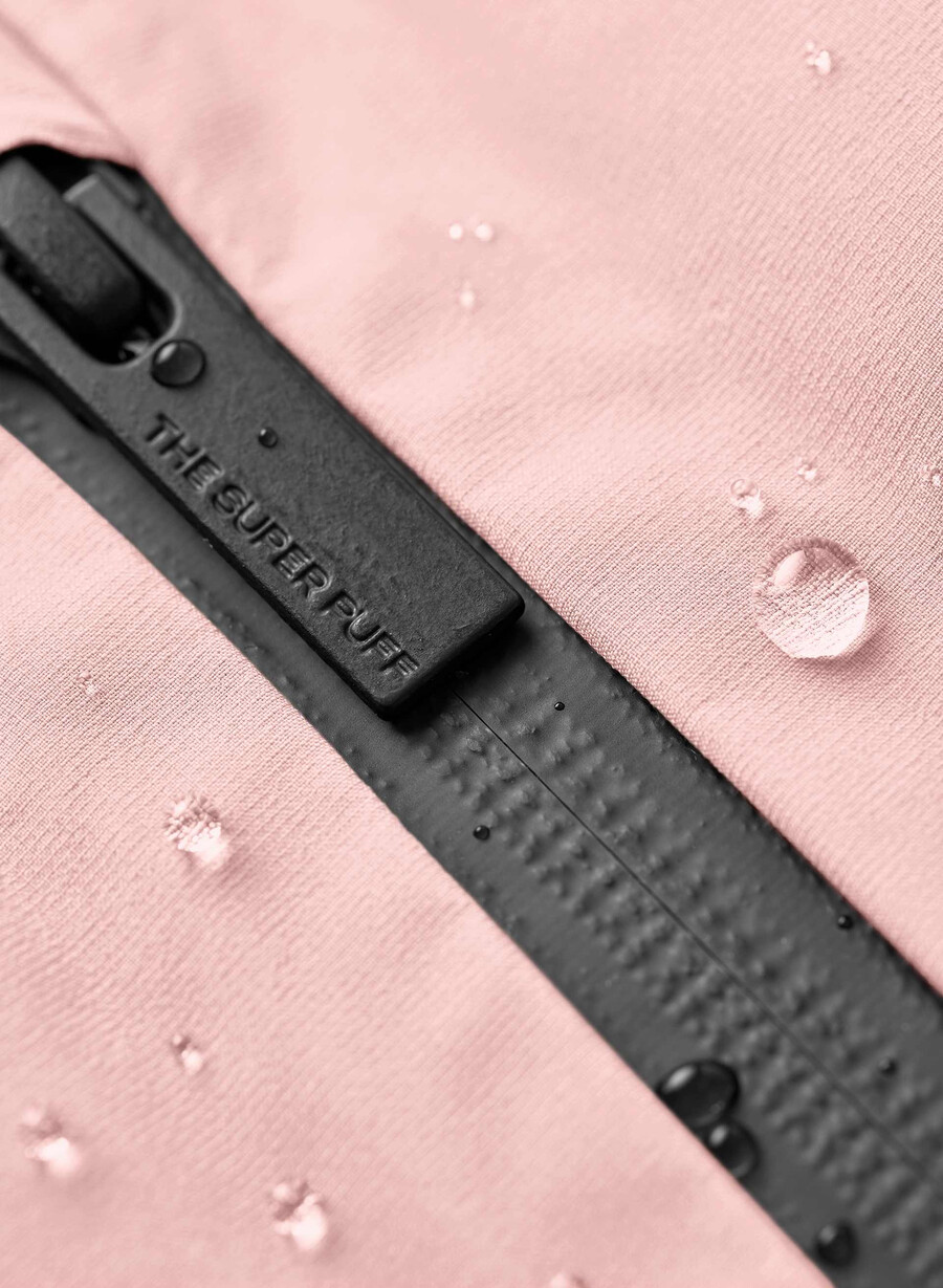 il super puff₂o shorty - rainstop rosa gesso