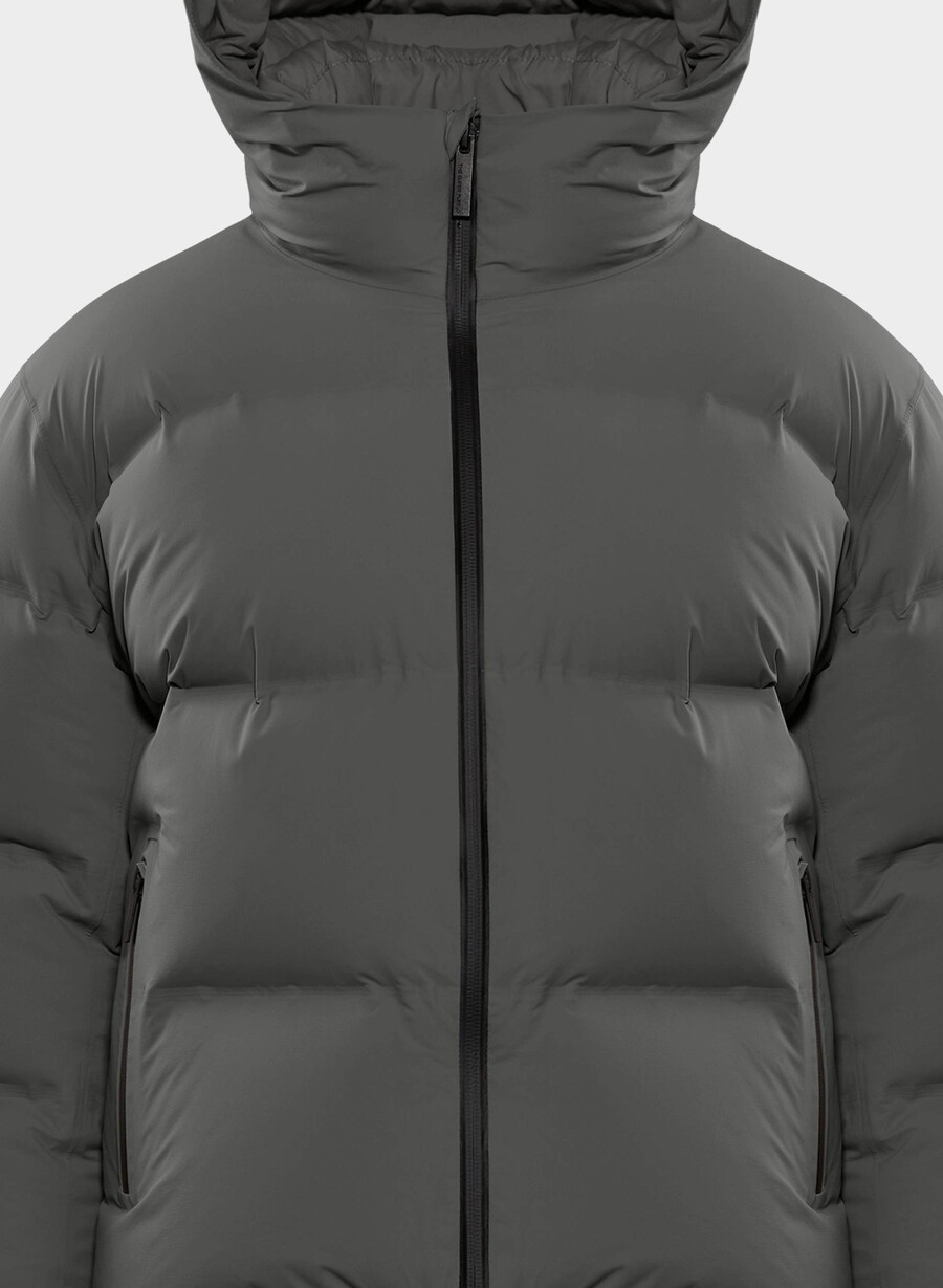 the super puff₂o shorty - rainstop grigio carbone