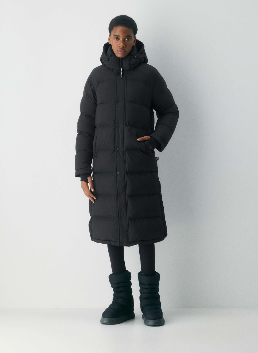 the super puff long - climatte nero