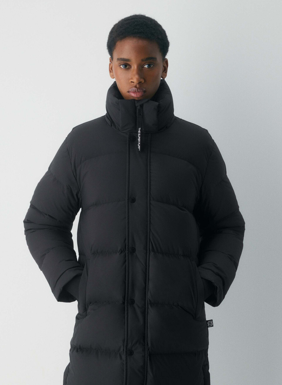 the super puff long - climatte nero