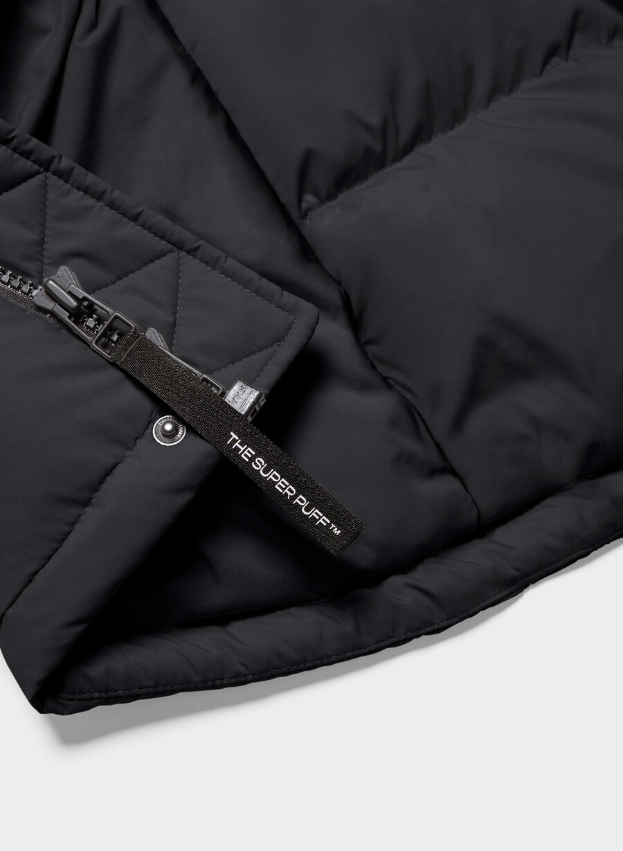 the super puff long - climatte nero