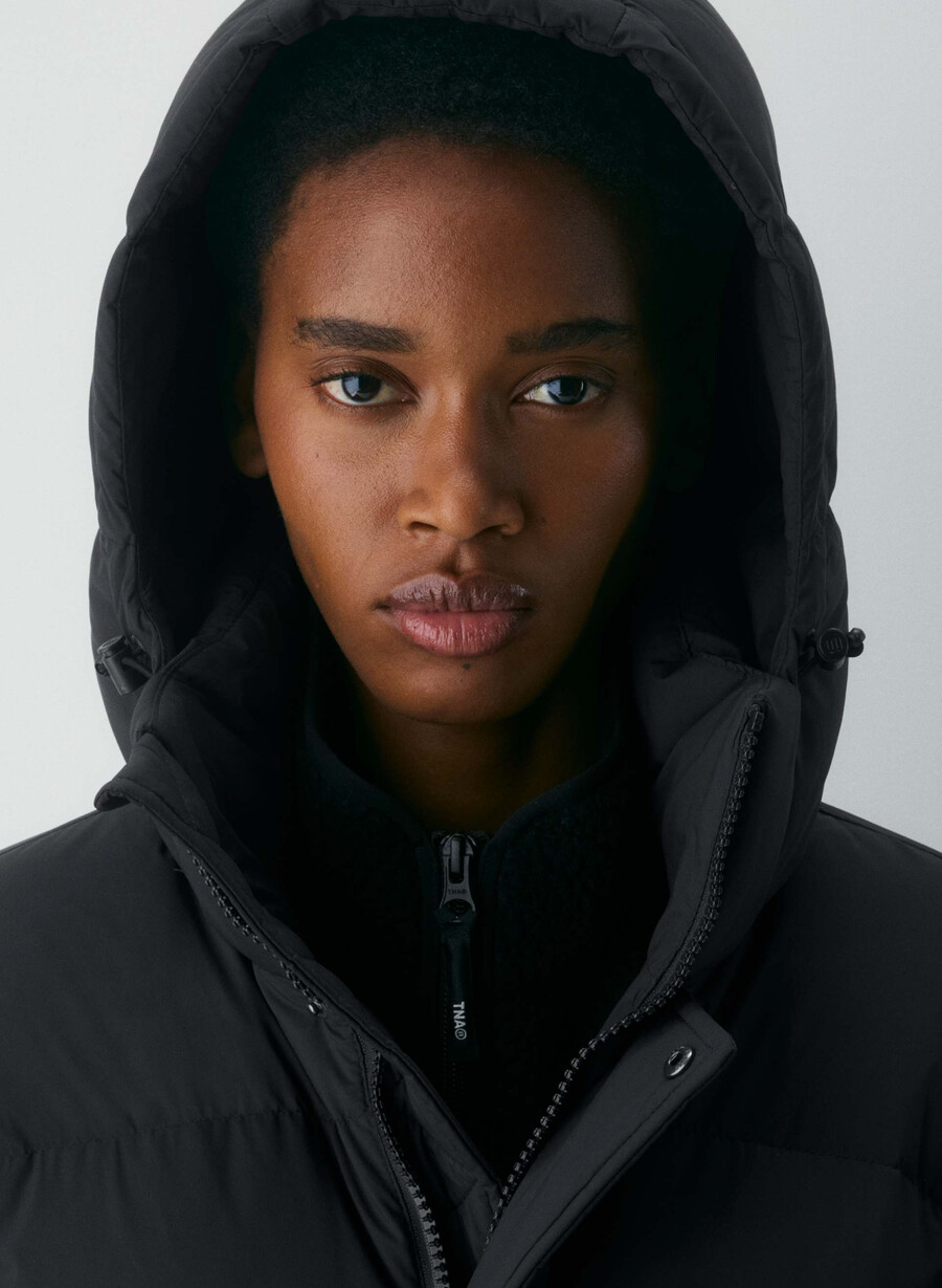 the super puff long - climatte nero
