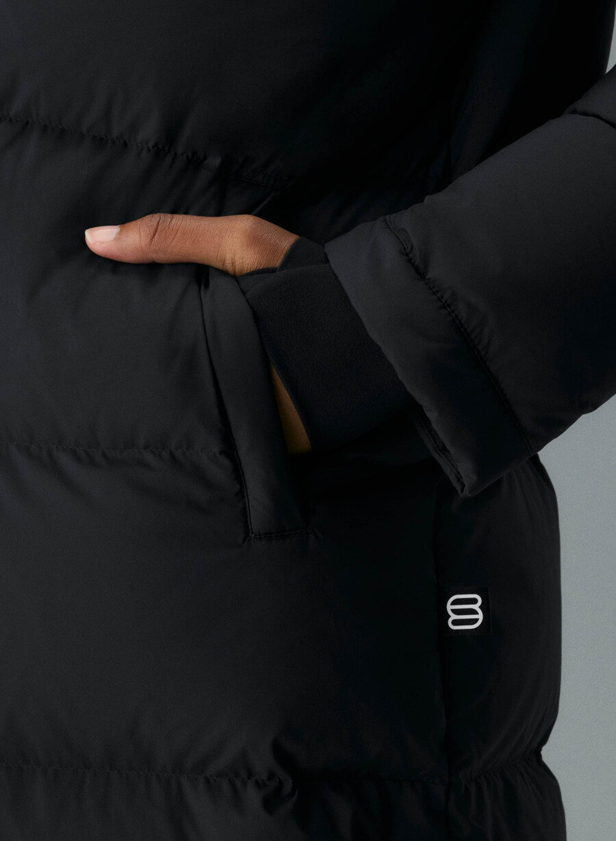 the super puff long - climatte nero