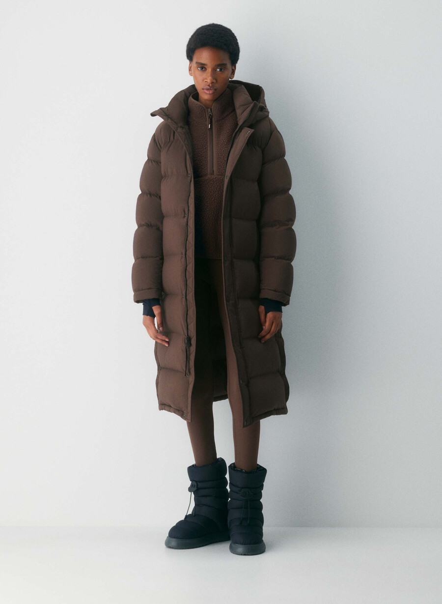 the super puff long - climatte rich mocha brown