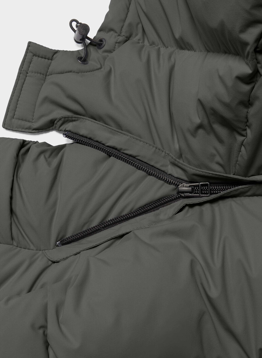 the super puff long - climatte grigio carbone