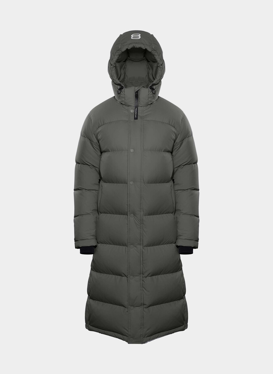 the super puff long - climatte grigio carbone