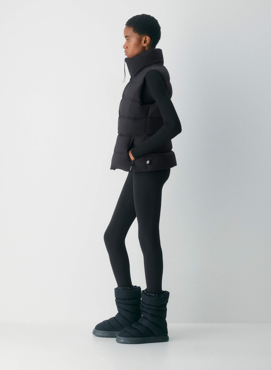 il gilet supersnug puff - climatte nero