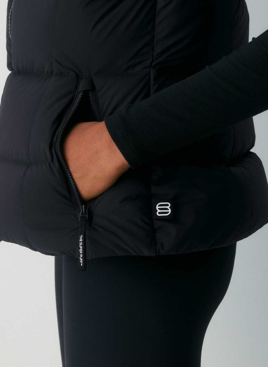 il gilet supersnug puff - climatte nero