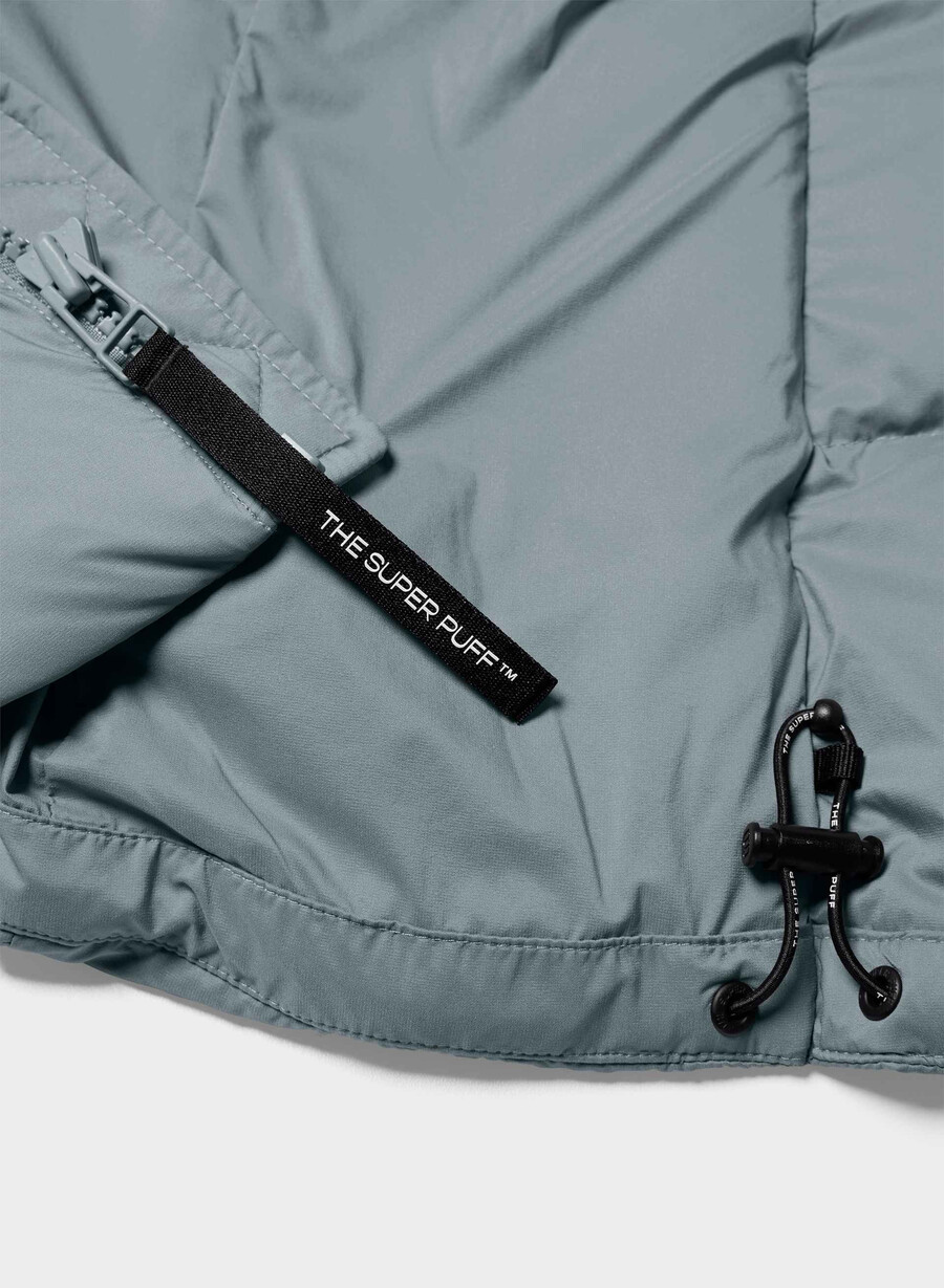 il gilet supersnug puff - climatte slab blue