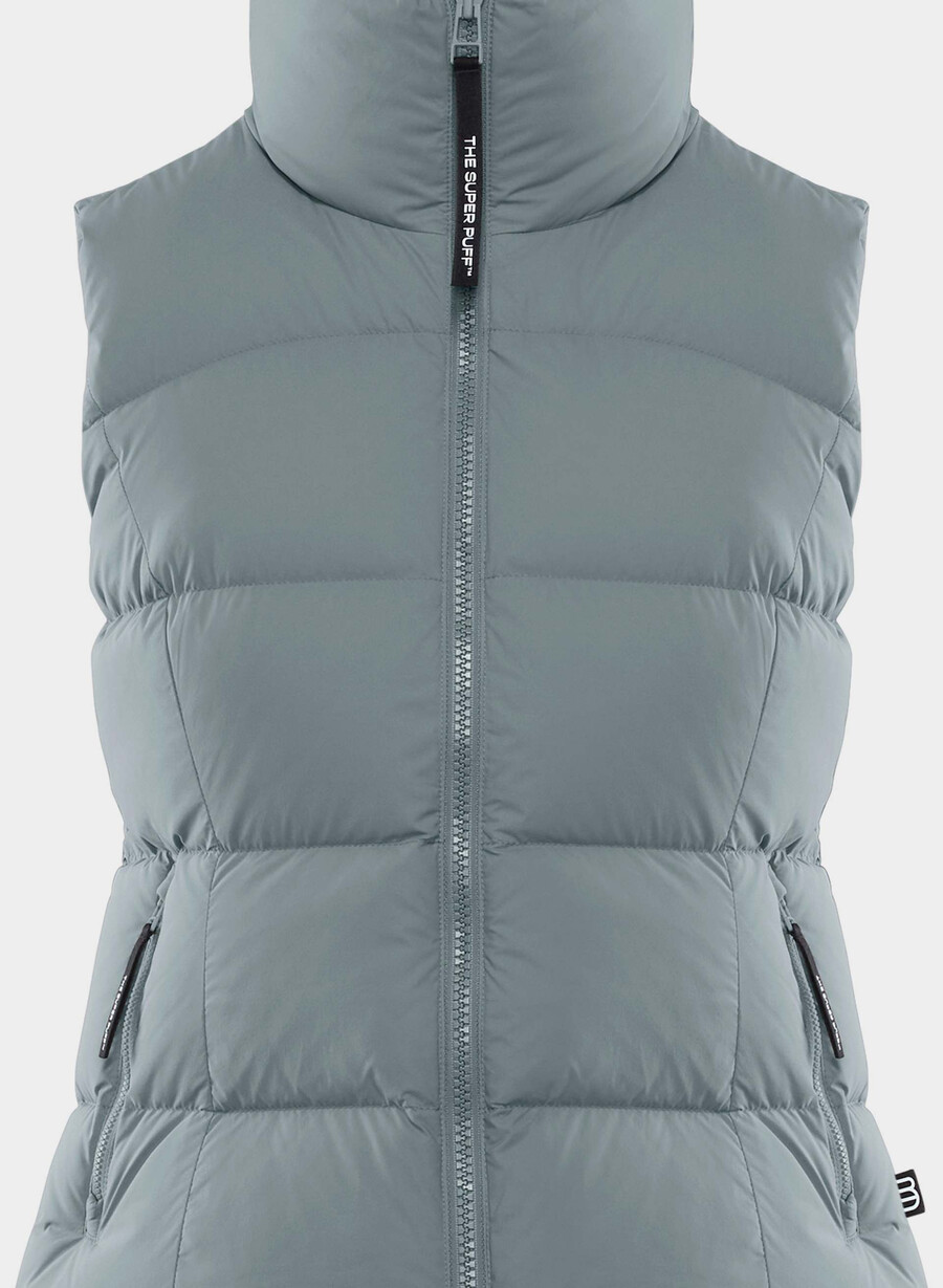 il gilet supersnug puff - climatte slab blue