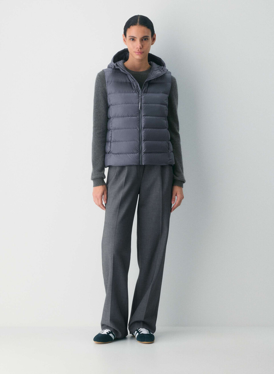 il gilet superstuff puff - lite shine vintage navy