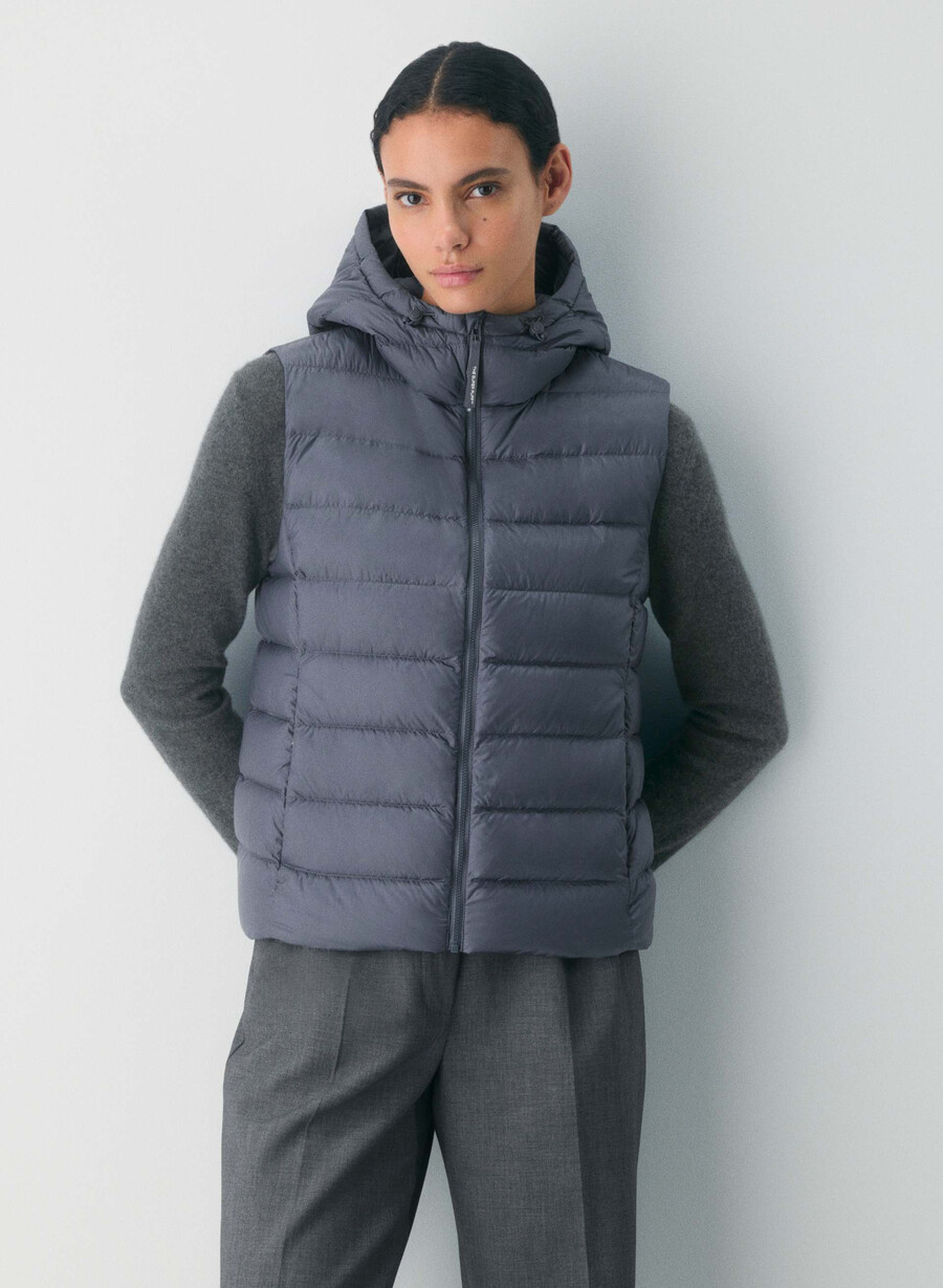 il gilet superstuff puff - lite shine vintage navy